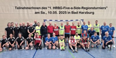 HRBG-Five-a-Side-Regionsturnier: Premiere in Bad Harzburg geglückt