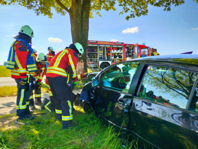 Einsatz: Verkehrsunfall auf der K19