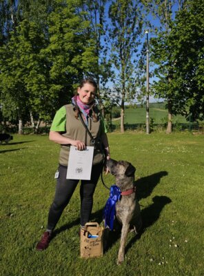 Obedience Prüfung beim HSV Wittgensdorf
