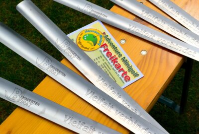 Hauptpreise_FairPlay Minigolf_Schuhlöffel der Elsterwerke gGmbH in Ludwigsfelde