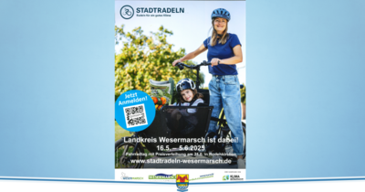 Stadtradeln in der Wesermarsch 16.05. - 05-06.2025