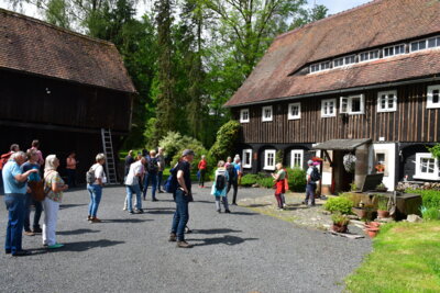 Wanderung entlang von Umgebindehäusern