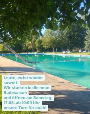 Freibad "Wiesengrund" eröffnet die Badesaison (Bild vergrößern)