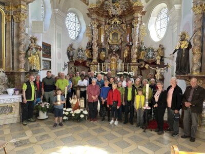 Foto zur Meldung: 50. Markuswanderung der Bay. Wald-Verein Sektion Blaibach