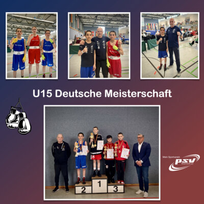 Meldung: U15 Deutsche Meisterschaft �