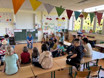 Besuch der Vorschulkinder
