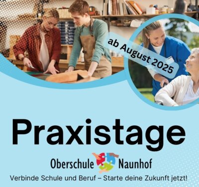 Foto zur Meldung: Neue Praxistage an der Oberschule Naunhof