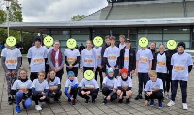 Foto zur Meldung: Großer Erfolg beim Schülermarathon