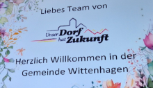 Gemeinde Wittenhagen belegt den 2. Platz beim Wettbewerb "Unser Dorf hat Zukunft" (Bild vergrößern)