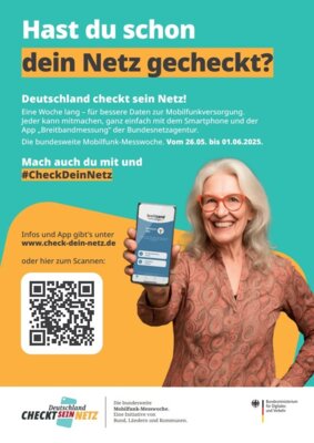Meldung: Erstinformation zur Mobilfunk-Messwoche