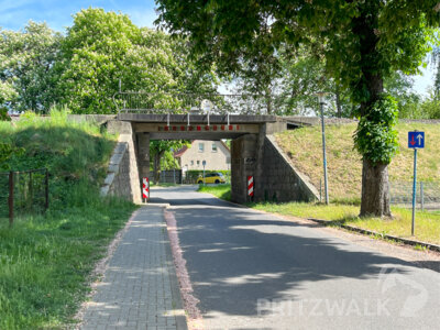 Wegen Bauarbeiten an der Bahnüberführung bleibt die  Straße Am Wasserturm in Pritzwalk in Höhe der Bahnüberführung ab dem 2. Juni voraussichtlich eine Woche lang gesperrt. Foto: Stadt Pritzwalk (Bild vergrößern)