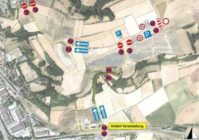 Verkehrsbeschränkung anlässlich des „Mallorca Sommer Festivals“! (Bild vergrößern)