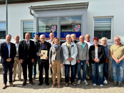 Starke Spuren hinterlassen – Vorsitzender der Flurbereinigung Bibra geehrt
