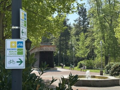 Radweg Berlin-Leipzig, Bad Schmiedeberg, Foto: Veit Baier
