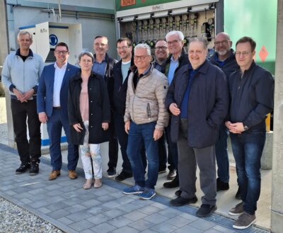 Meldung: Stadträte besuchen das Wasserstoffzentrum in Pfeffenhausen