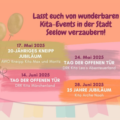Meldung: Tag der offenen Tür unserer Kitas