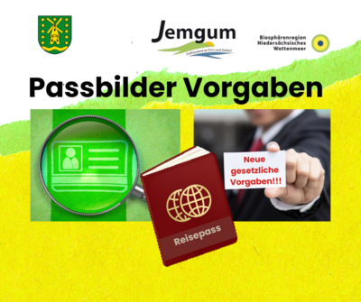 Neue gesetzliche Vorgaben zu Passbildern (Bild vergrößern)