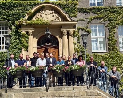 Foto zur Meldung: Gelebte Städtepartnerschaft – Besuch der Führungsmannschaft aus Colditz