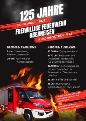 125 Jahre Freiwillige Feuerwehr Oberneisen