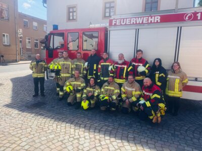 Lehrgang "Truppführer" erfolgreich beendet.