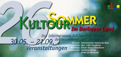 Der 26. KULTourSOMMER startet am 30. Mai (Bild vergr&ouml;&szlig;ern)