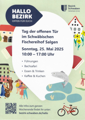 Foto zur Meldung: Tag der offenen Tür im Schwäbischen Fischereihof Salgen am 25.05.2025