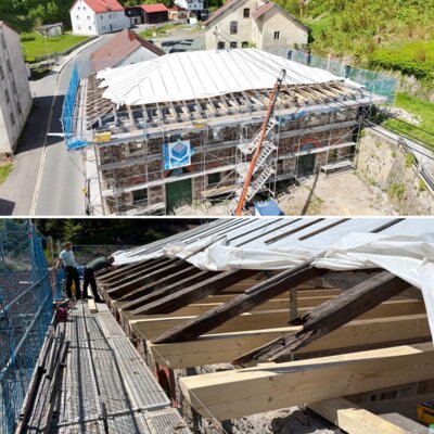 Meldung: Baubericht – Update Herrenhaus