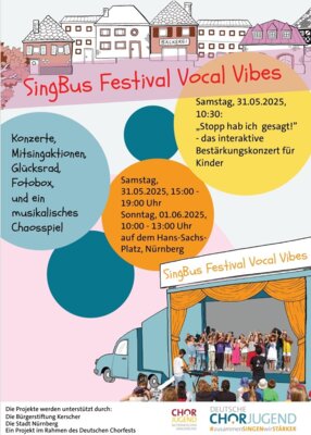 Vocal Vibes beim Deutschen Chorfest in Nürnberg