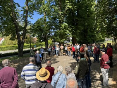 Feierliche Einweihung „Am Wolfsgarten“ in Holzhausen (Bild vergrößern)