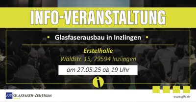 Info-Veranstaltung zum Glasfaserausbau in Inzlingen am 27.05.2025 (Bild vergrößern)