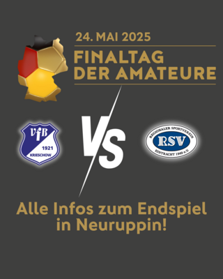 Herren-Landespokalfinale 2025 – Alle Infos zum Finaltag der Amateure