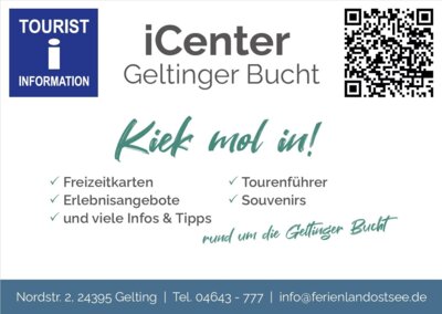 Tourist Information, iCenter Geltinger Bucht -neuer Standort! (Bild vergrößern)