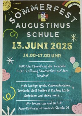 Meldung: Willkommen beim Schulfest!!
