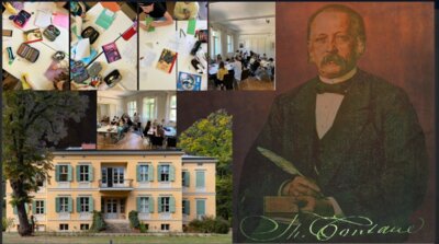 Schulausflug der Klasse 6a zum Theodor- Fontane-Archiv (Bild vergrößern)