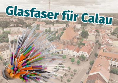 Foto zur Meldung: Deutsche Glasfaser startet Tiefbauarbeiten in Calau