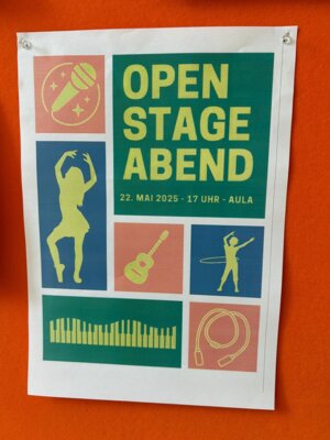 Buntes Programm beim Open Stage Abend (Bild vergrößern)