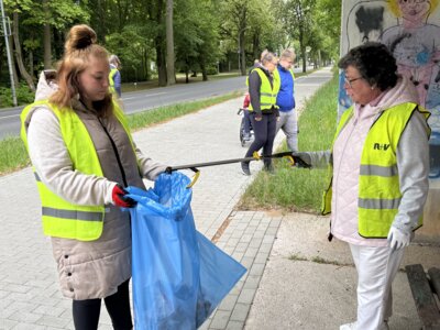 MOSAIK-Schüler sammelten Müll im Stadtgebiet