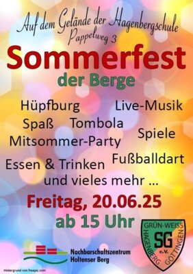 Sommerfest am 20. Juni 2025 (Bild vergrößern)