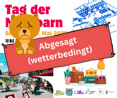 Abgesagt - Tag der Nachbarn am 25.05.2025