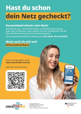 Bundesweite Mobilfunk-Messwoche