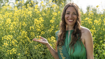Melanie Krokor ist neue Rapskönigin der Insel Poel