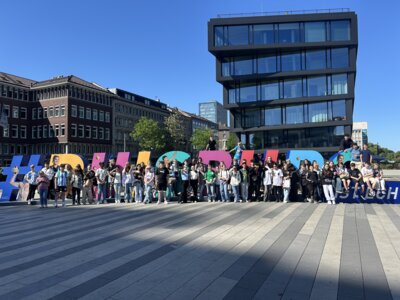 Klassenfahrt der Klassen 6a, 6b und 6c nach Duisburg