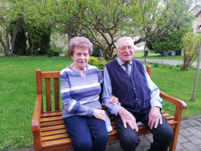 Eheleute Rosemarie und Rudolf Grings aus Laudert