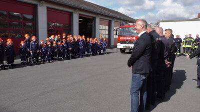 Foto zur Meldung: Komplexausbildung der Jugendfeuerwehr Lauchhammer