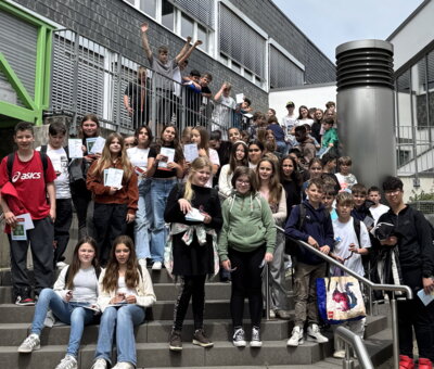 Meldung: Känguru- Wettbewerb an der Gesamtschule Much 2025