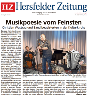 Meldung: Christian Wustrau & Band