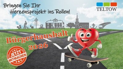 Bürgerhaushalt 2026 gestartet!