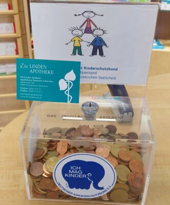 Apotheke sammelt Spenden (Bild vergrößern)