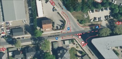Straße der Einheit/Leipziger Straße: Kreuzungsumbau beginnt am 2. Juni 2025