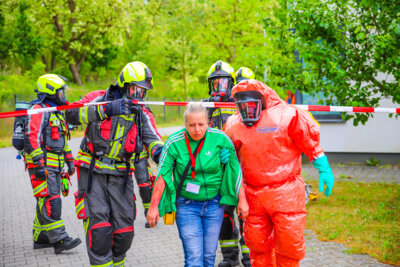 Großangelegte Katastrophenschutzübung in Mühlenbeck am 24.05.2025